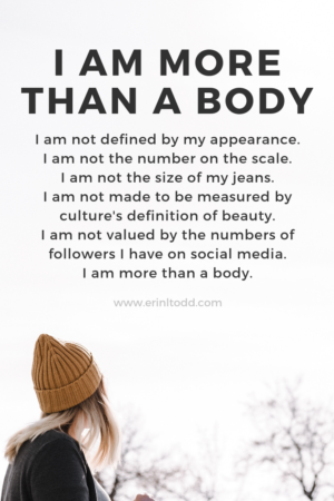 I am more than a body