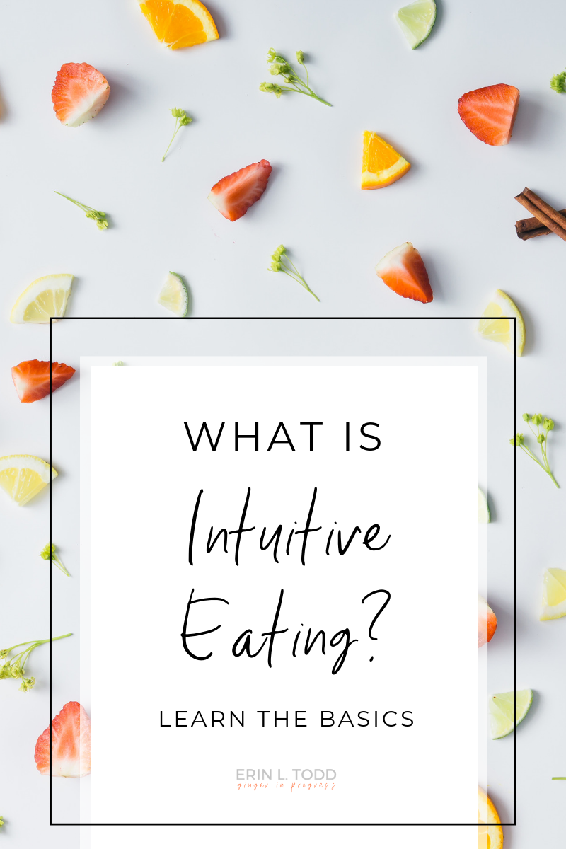 What is intuitive eating? learn the basics