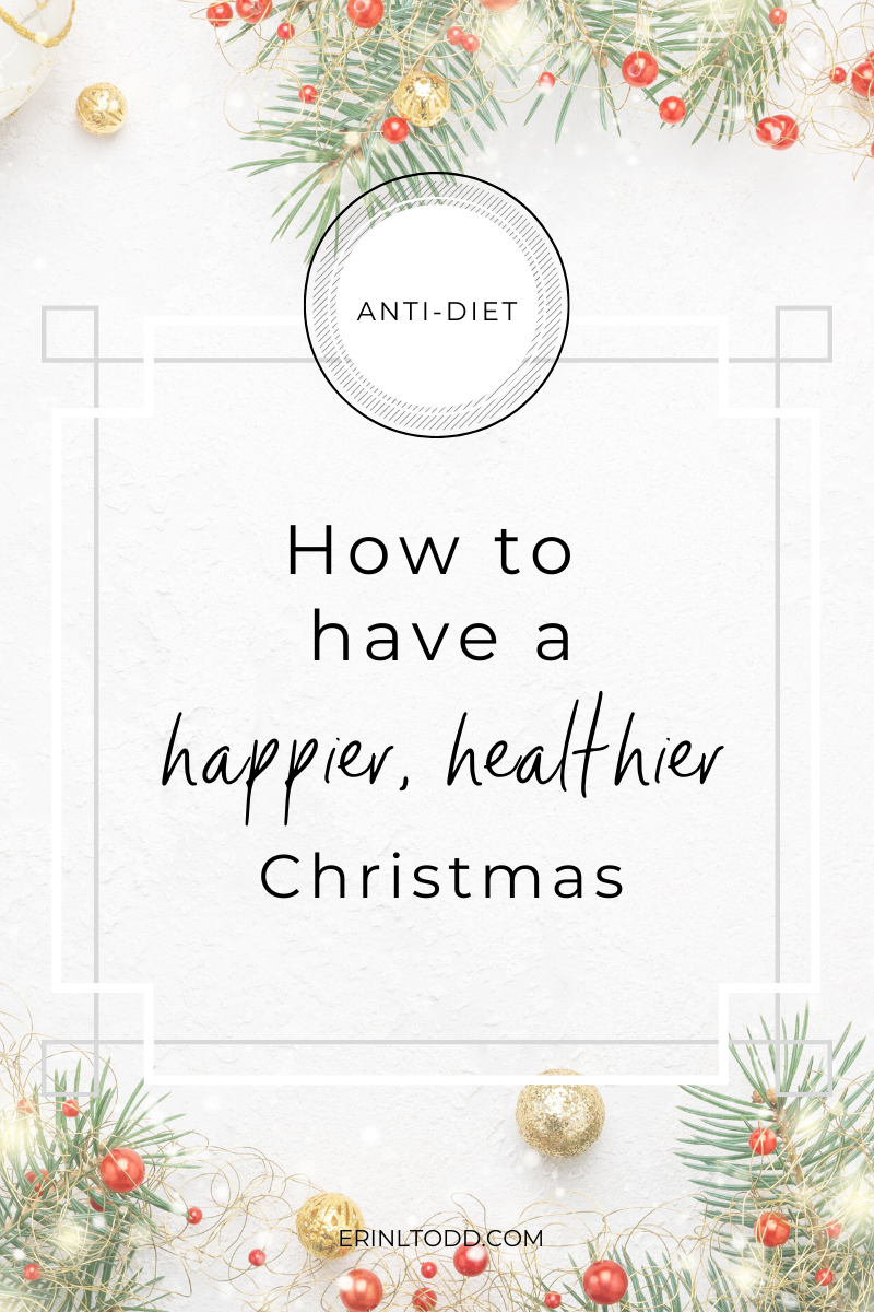 Do you stress and obsess about holiday food to the point of becoming a Scrooge? Ditch those diet thoughts and have a happier, healthier Christmas. Learn how  with in this FREE 30 minute video teaching. 