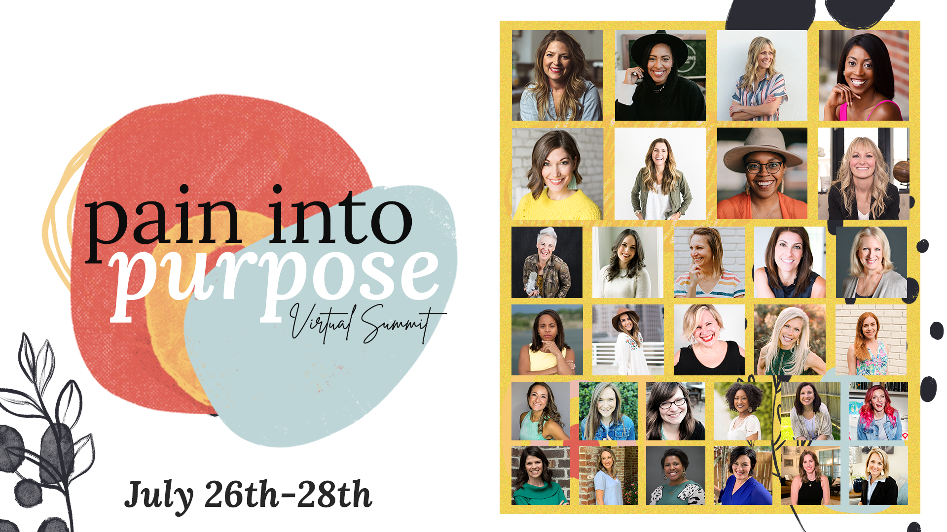 All the details you need to register for the Pain Into Purpose Virtual Summit and a preview of my talk on Finding Food Freedom Through Faith.
