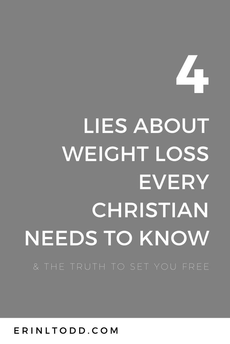 This article is going to unpack 4 lies of diet culture and the truth to set you free