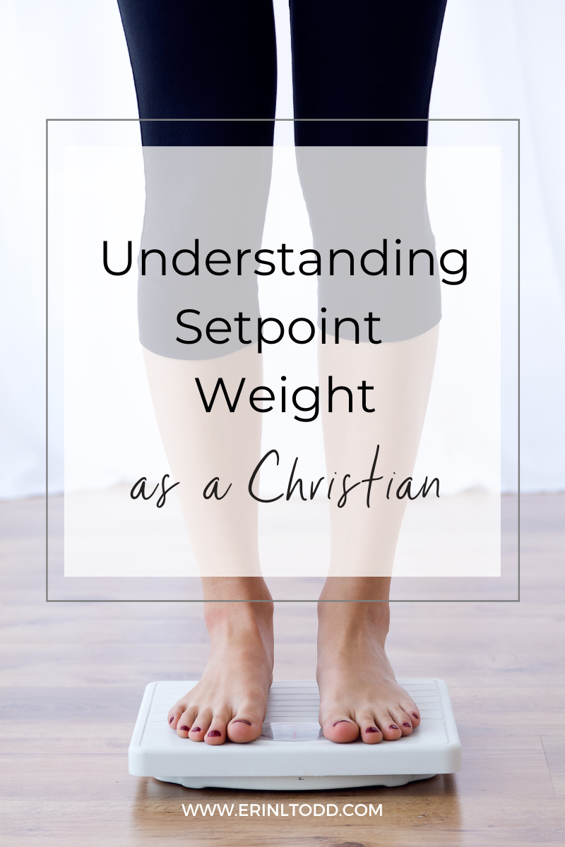 Understanding setpoint weight as a Christian